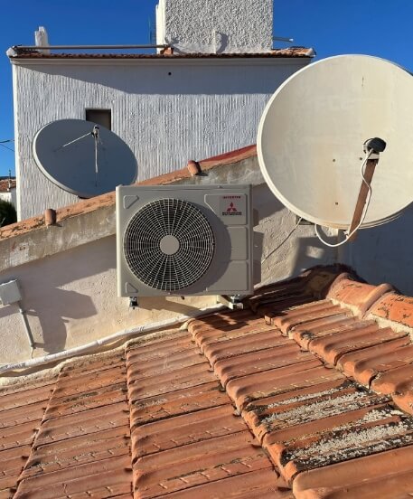 installed airco